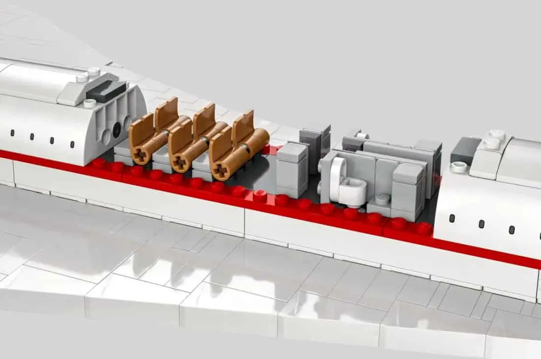 Lego Concorde Sitze
