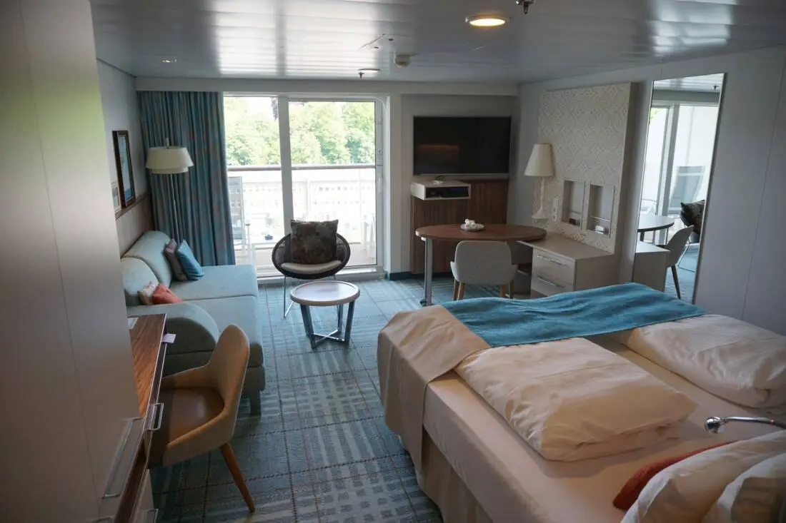 Junior Suite Mein Schiff 4k