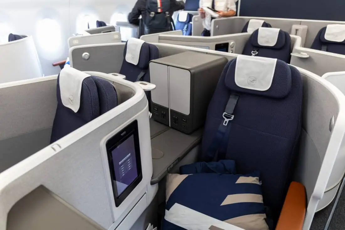 Lufthansa Allegris Business Kabine Mitte