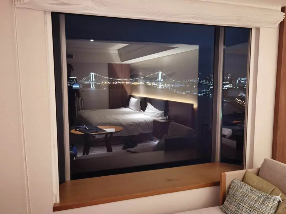 InterConti Tokyo Bay Aussicht Nacht