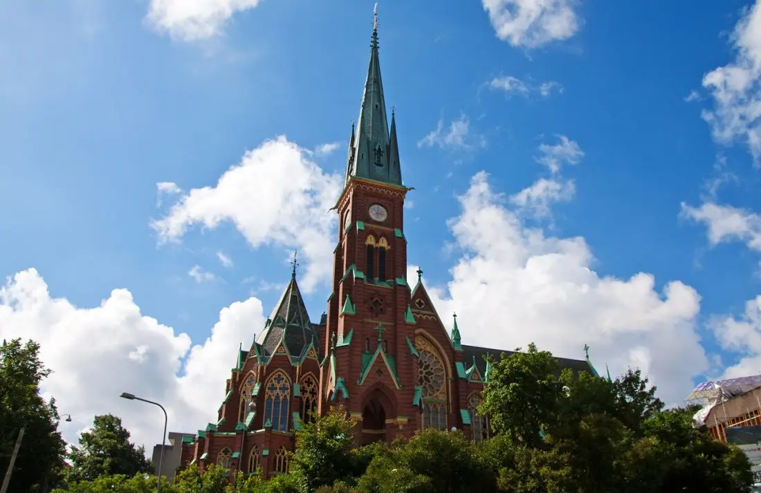 Oscar Fredriks Kirche - Göteborg, Schweden