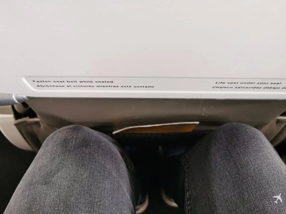 Iberia Business Class ORY MAD SItzabstand 1