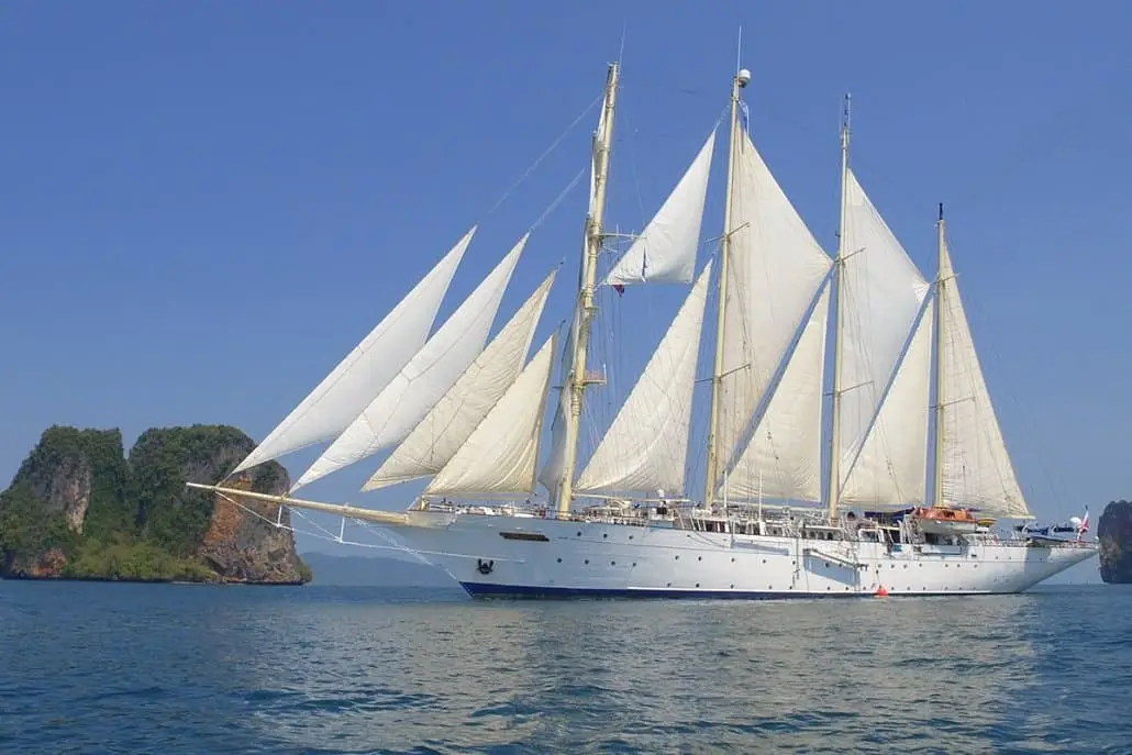 Star Clipper unter volle Segeln