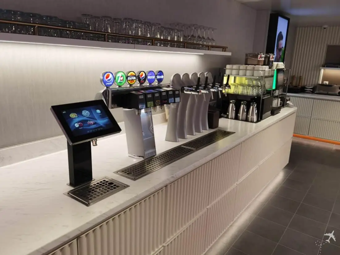 Business Lounge MyStar Getraenke