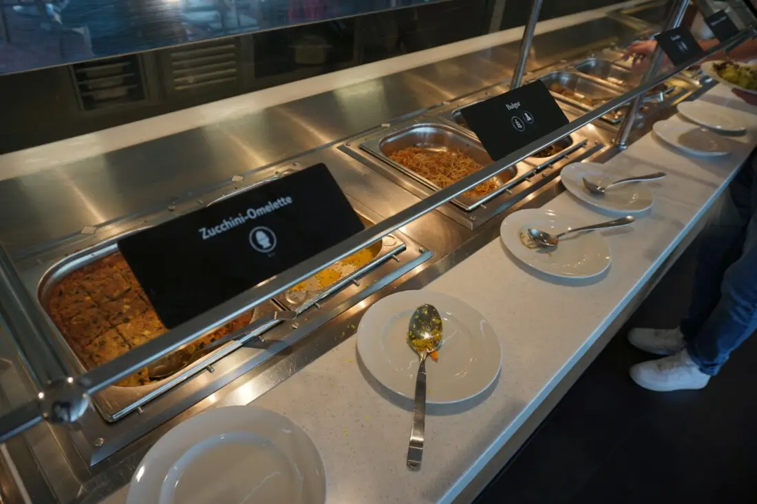 Mein Schiff 4 warmes Buffet