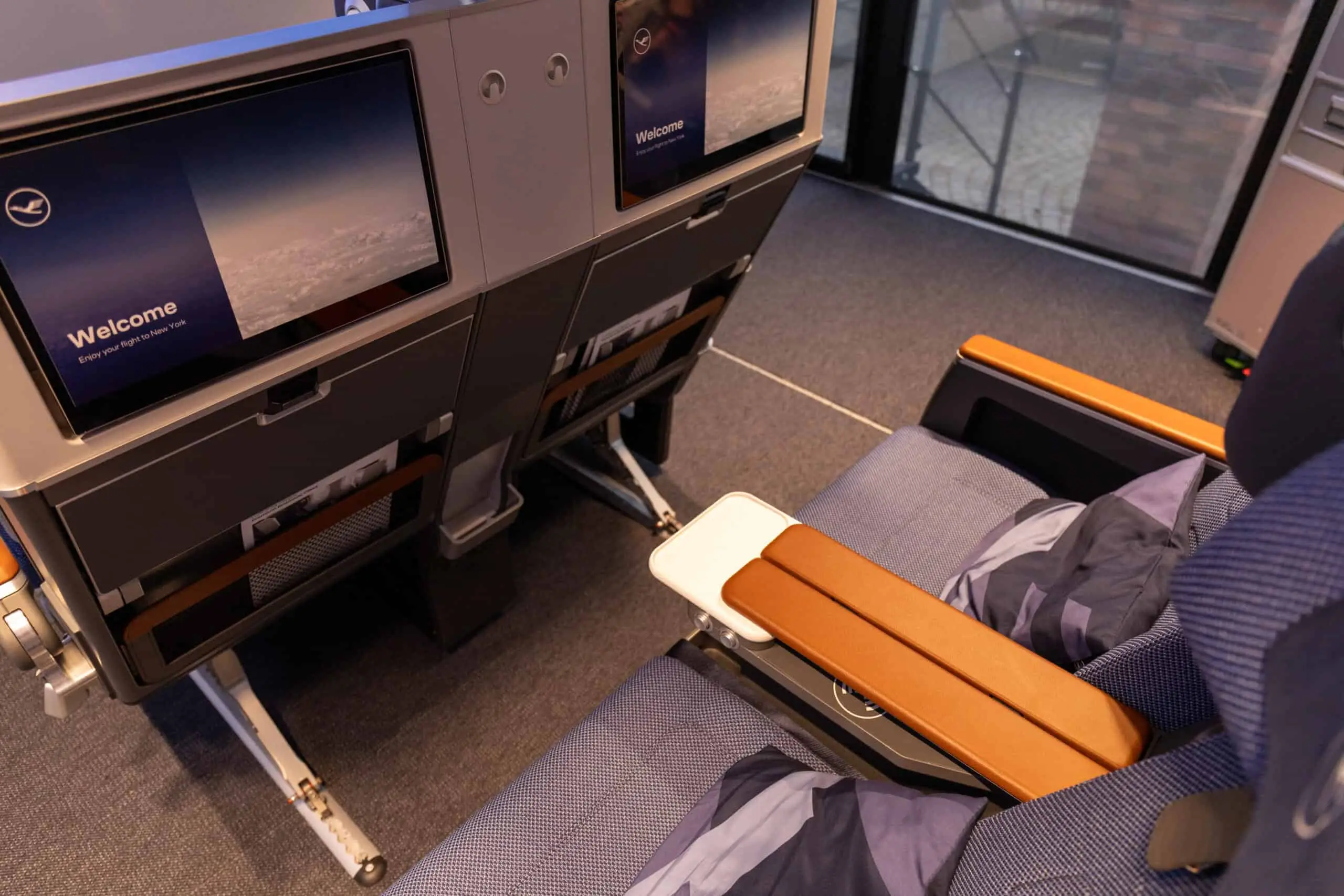 Lufthansa Allegris Premium Economy oben