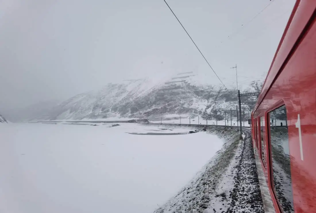 Oberalpass Schnee