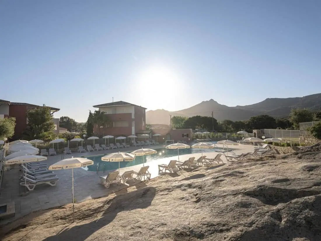 Hotel Maristella Korsika - Außenbereich