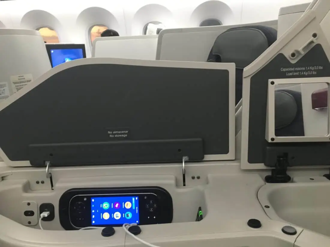 AeroMexico Business Class 789 Sitz XIII