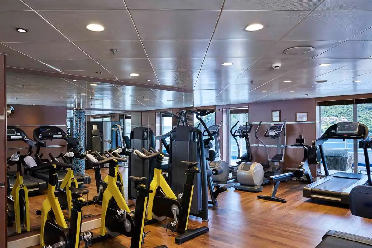 Silver Whisper - Fitnessstudio