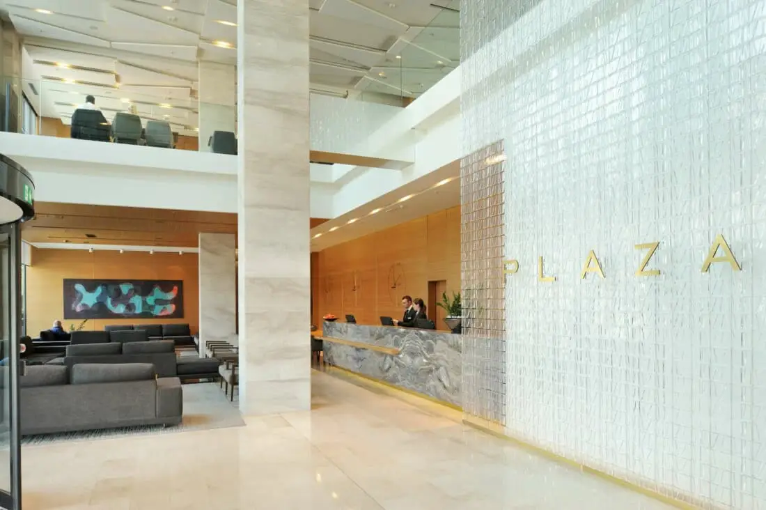 Radisson Blu Plaza Hotel Ljubljana Lobby