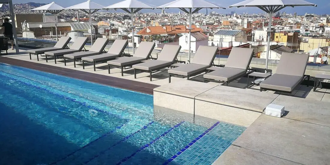 intercontinental barcelona pool