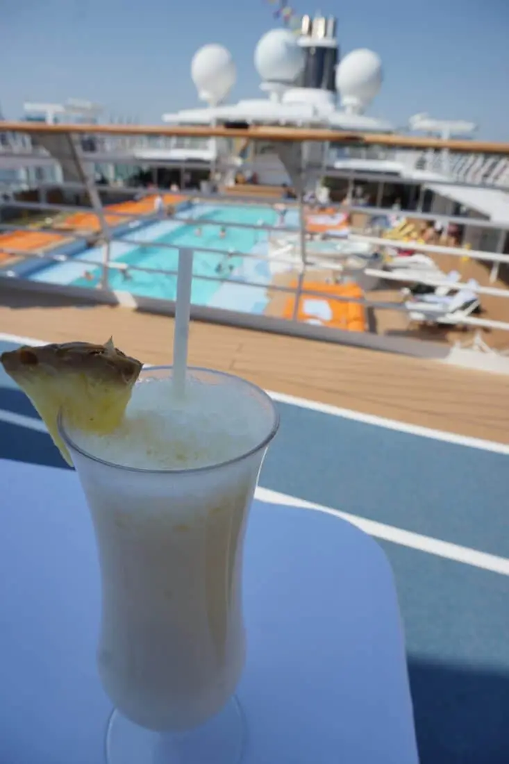 Mein Schiff 4 Milchshake
