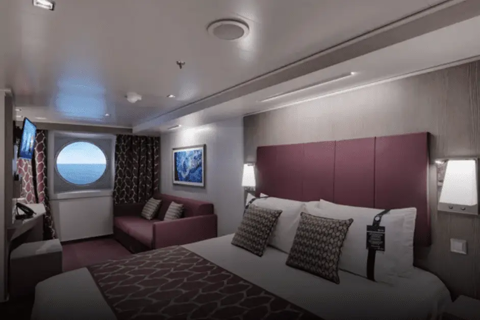 MSC Seashore Außenkabine
