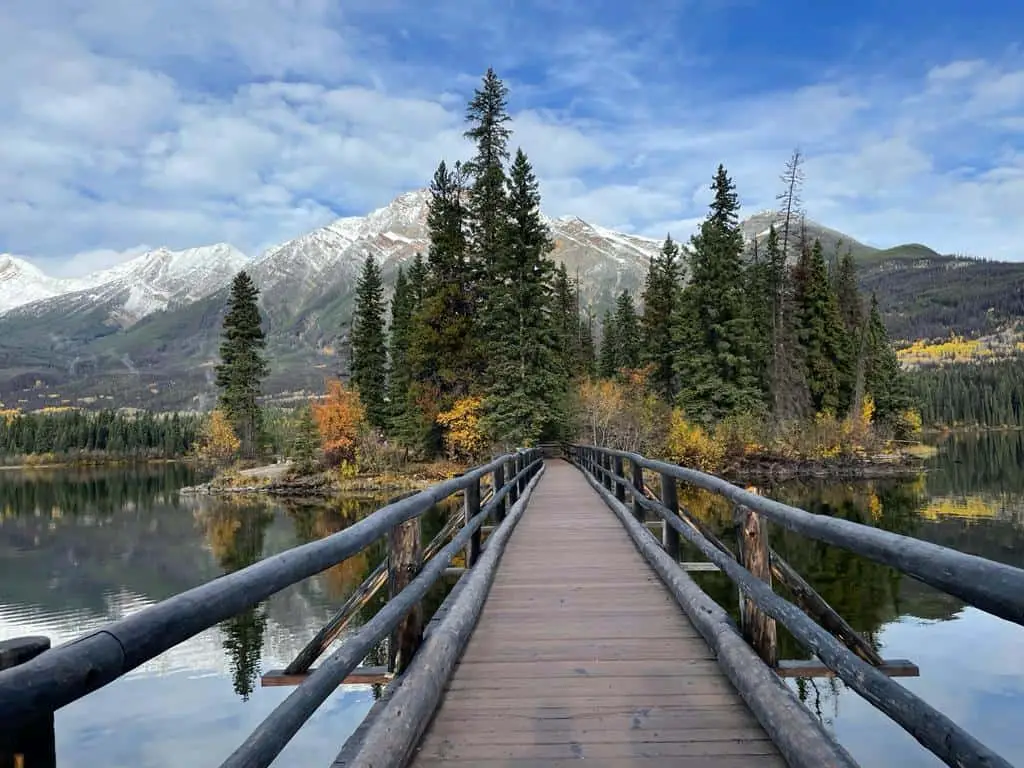Kanada Jasper Pyramid Lake