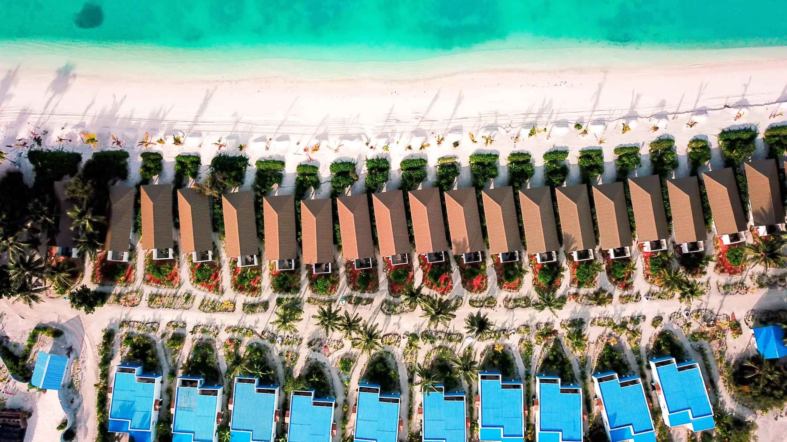 South Palm Resort von Oben
