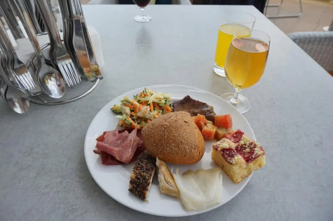 Mein Schiff 4 Buffet Essensauswahl