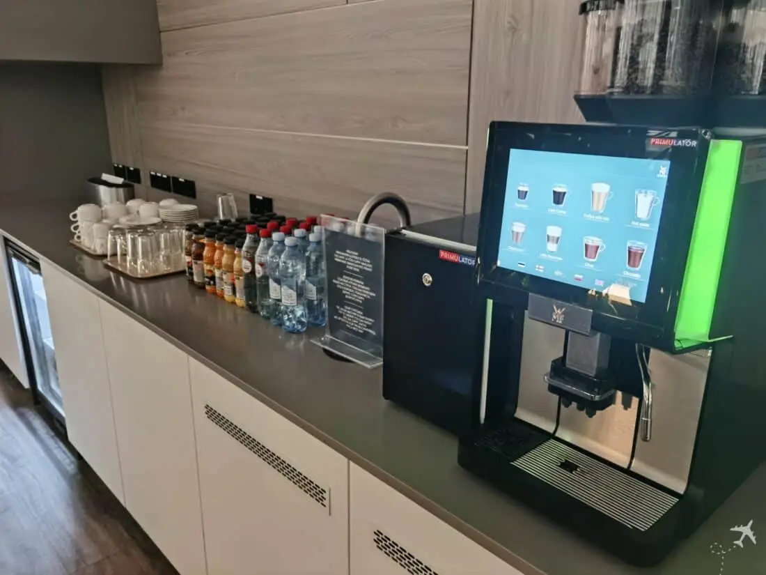 Getraenkemaschine Business Lounge Tallinn Hafen