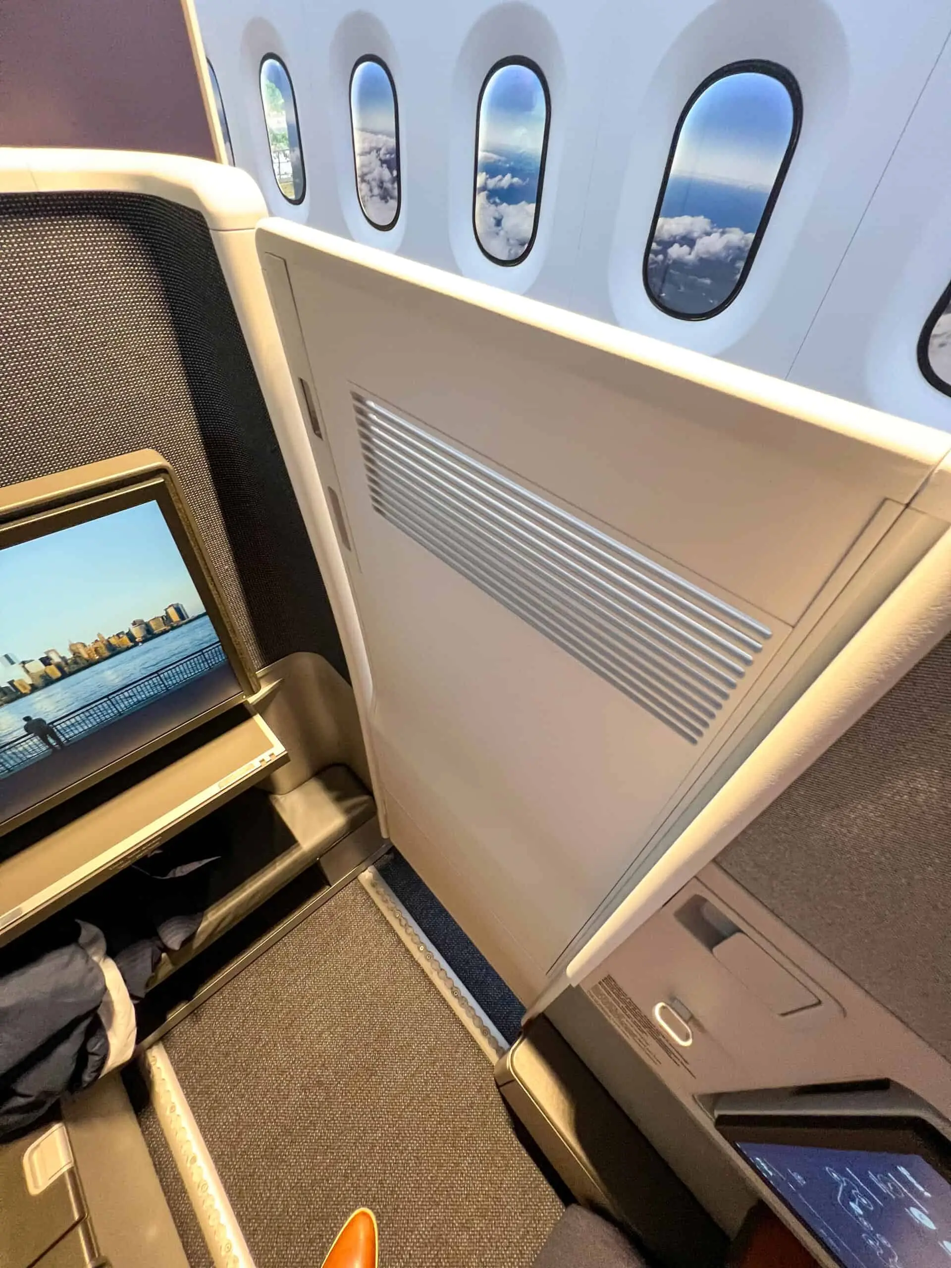 Lufthansa Allegris Business Class Tuer