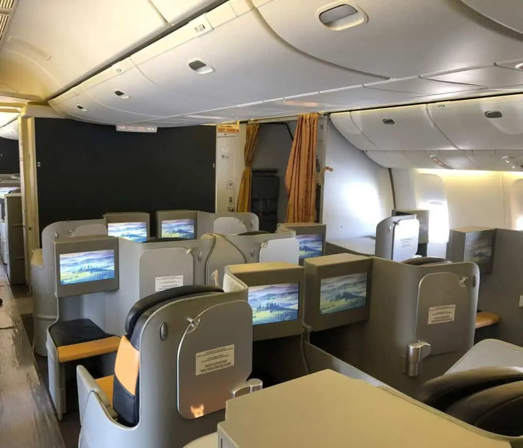 EuroAtlantic Boeing 777 Business Class