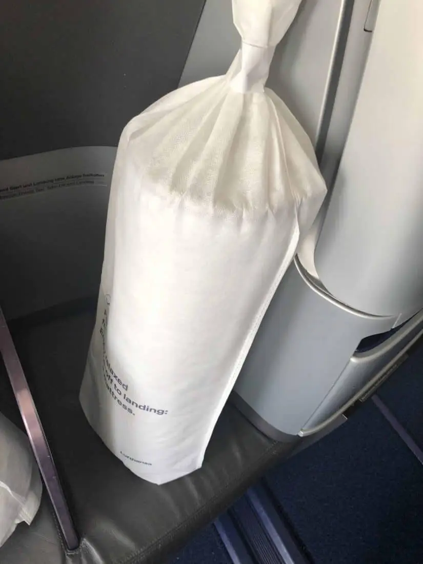 Lufthansa Verbeserungen Matratze