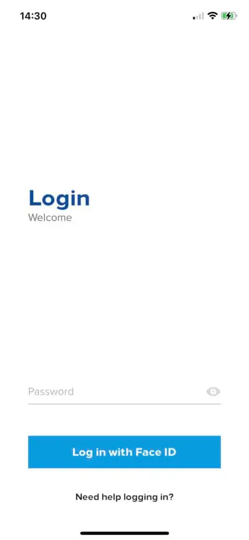 DKB Hilton Honors Kreditkarte iOS App Login