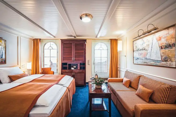Sea Cloud Spirit - Junior-Suite mit Balkon