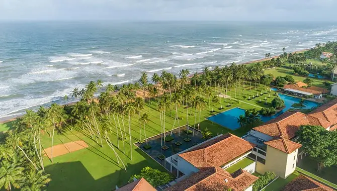 Aussenanlage Blue Water Sri Lanka 1