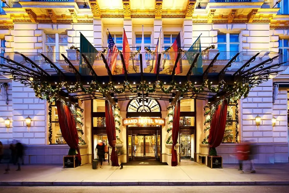 grand hotel wien fassade