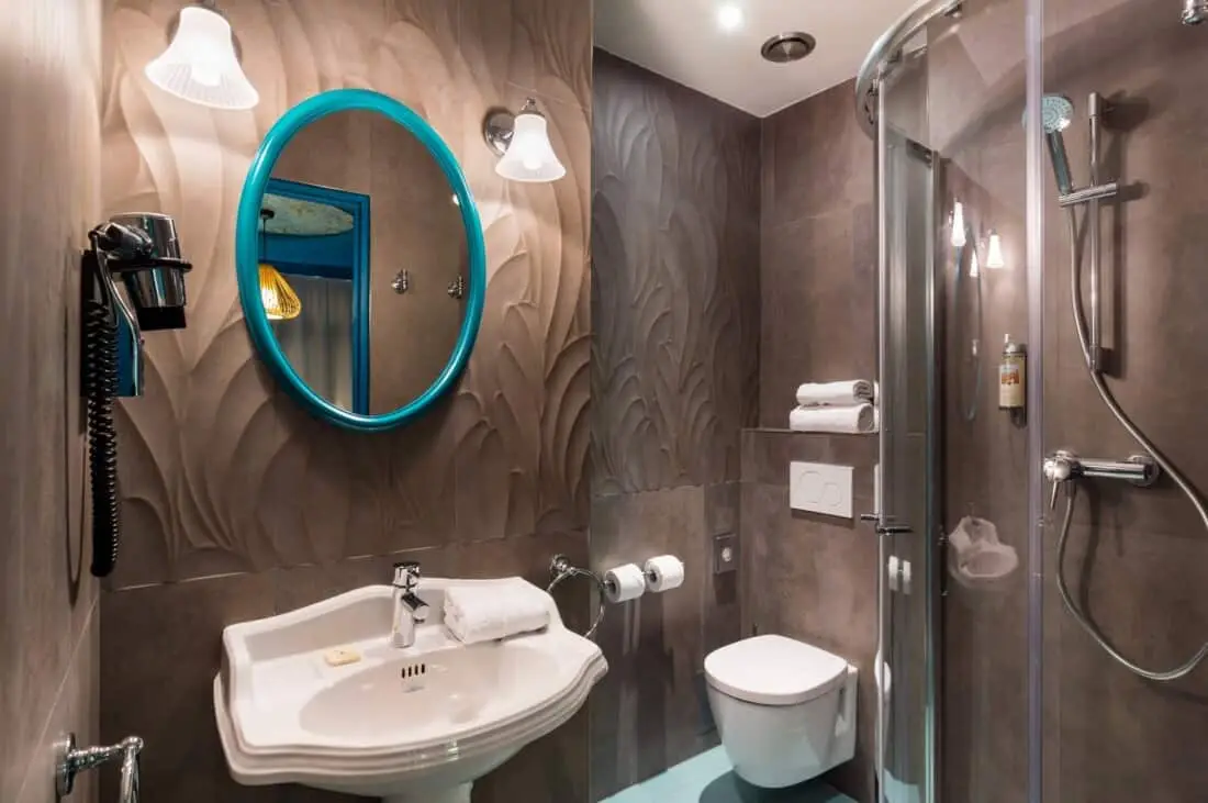 Hotel Villa Bougainville - Badezimmer