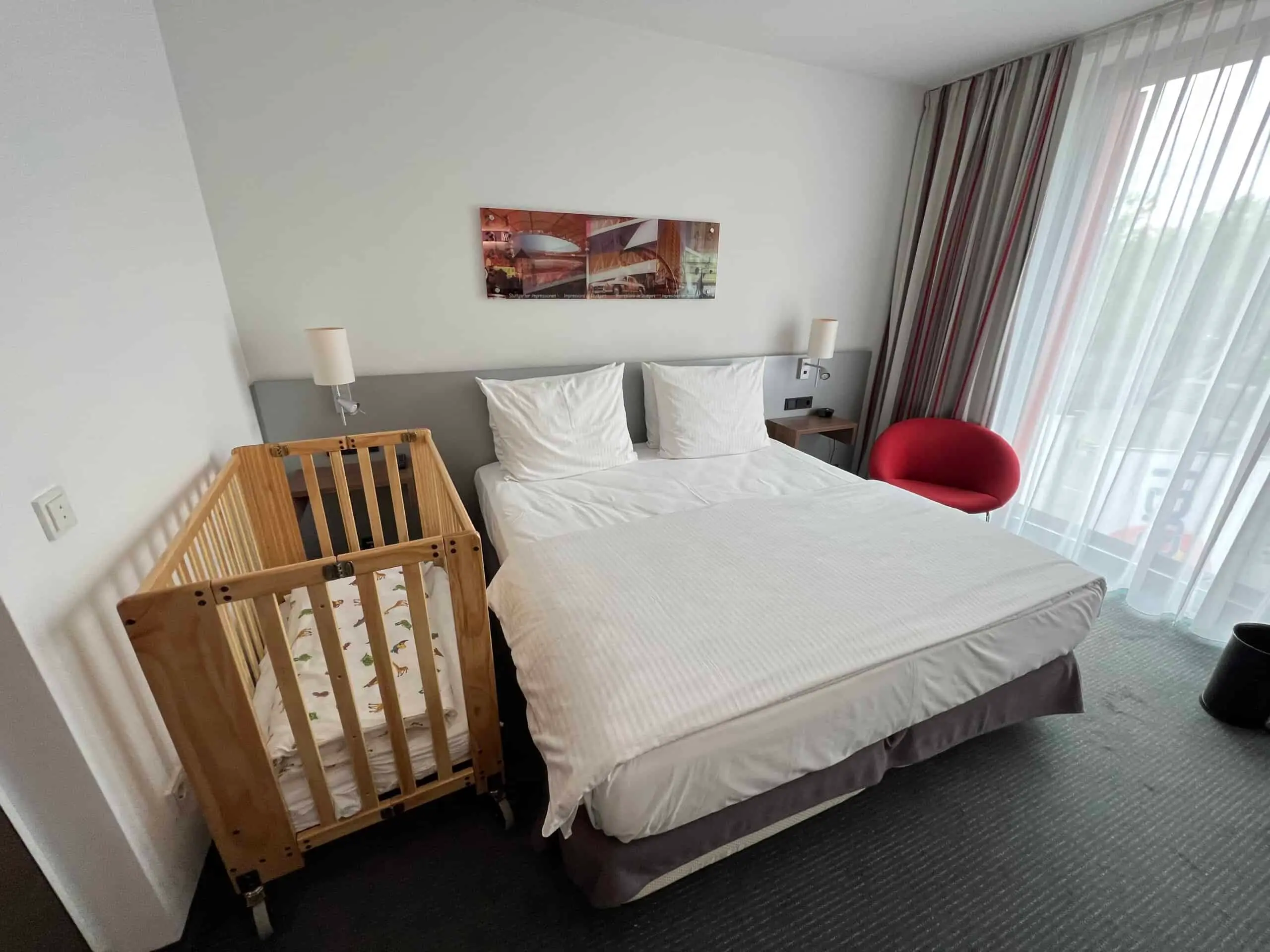 Hilton Garden Inn Stuttgart NeckarPark Beistellbett