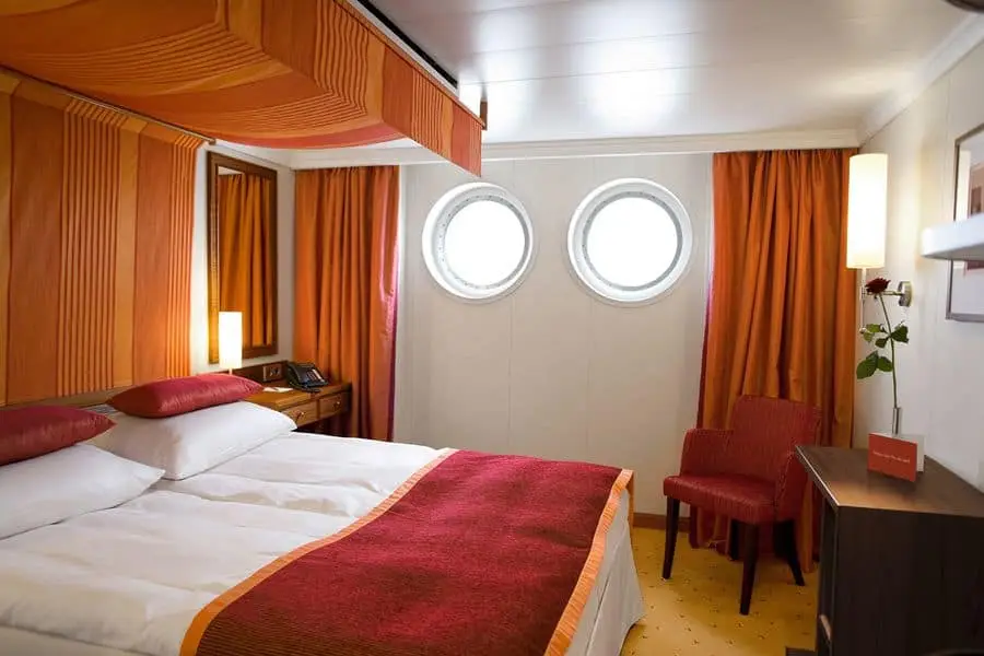 A-Rosa Luna 2 Bett -  Außenkabine Kat. A