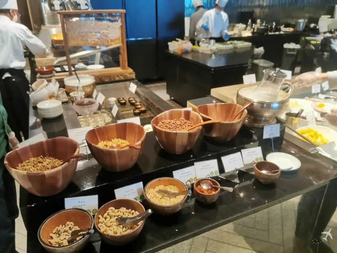 InterConti Tokyo Bay Fruehstueck Muesli