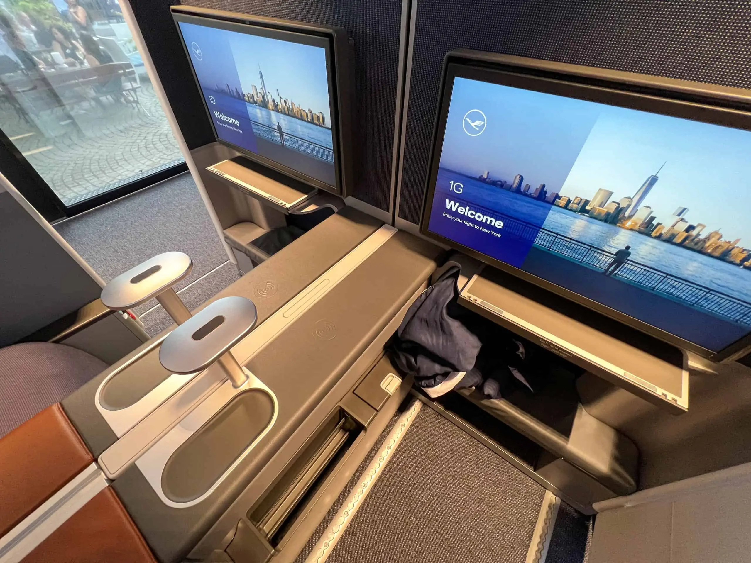 Lufthansa Allegris Business Class vorne