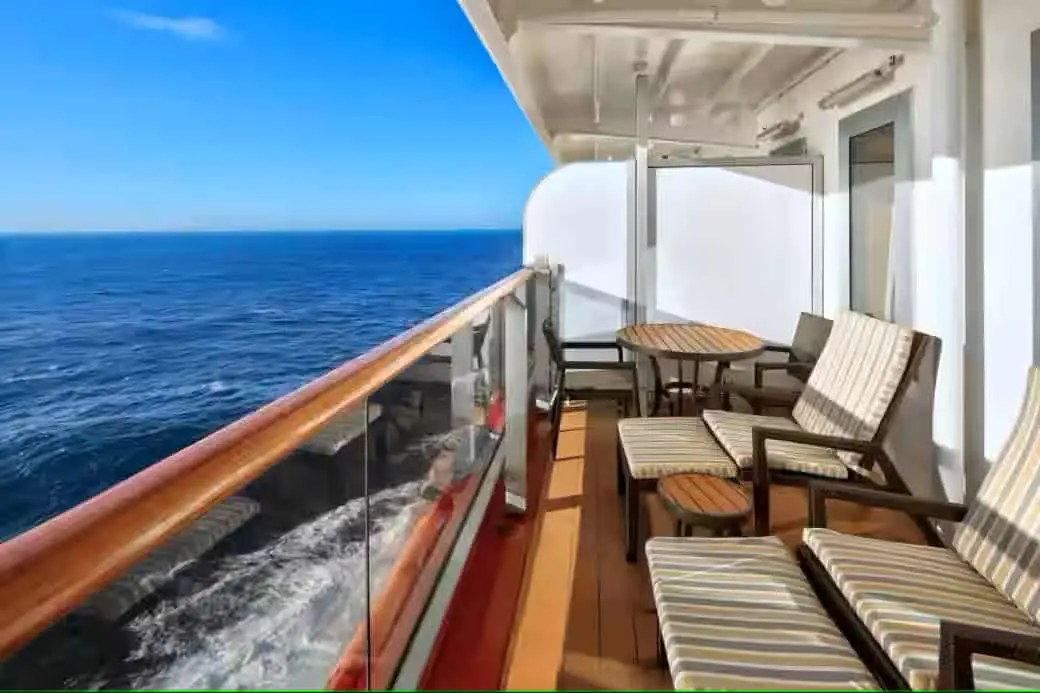 oosterdam signature suite balcony