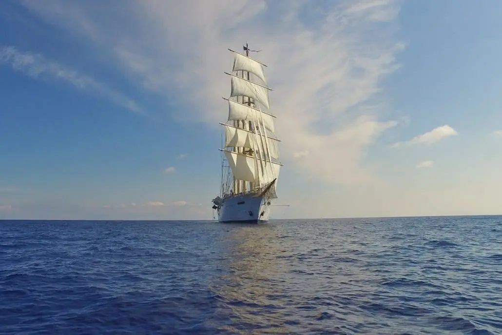 Star Clipper von vorne