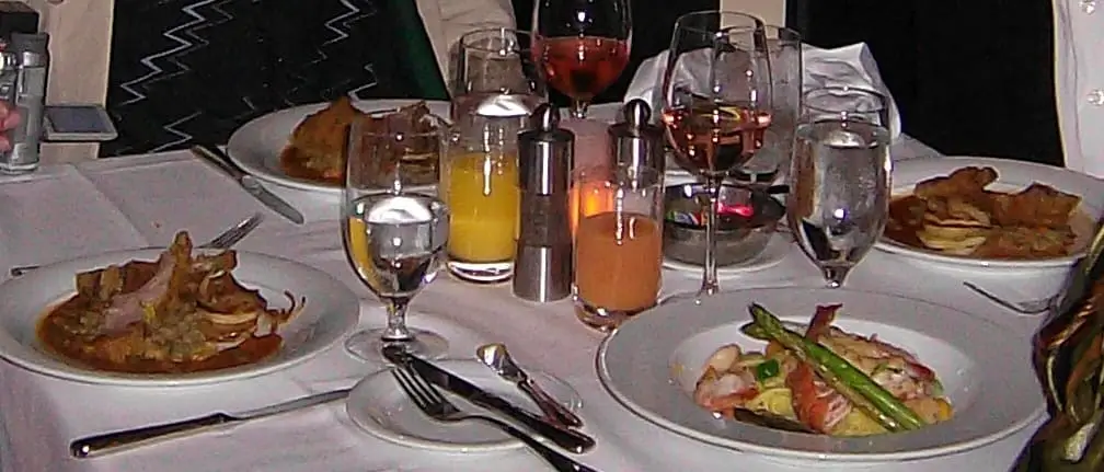 NCL Jade Grand Pacifik Abendessen