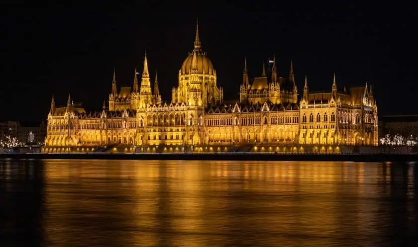 Budapest Parlament Nacht