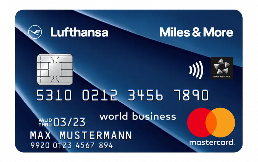 Miles&More Kreditkarte Blue Business