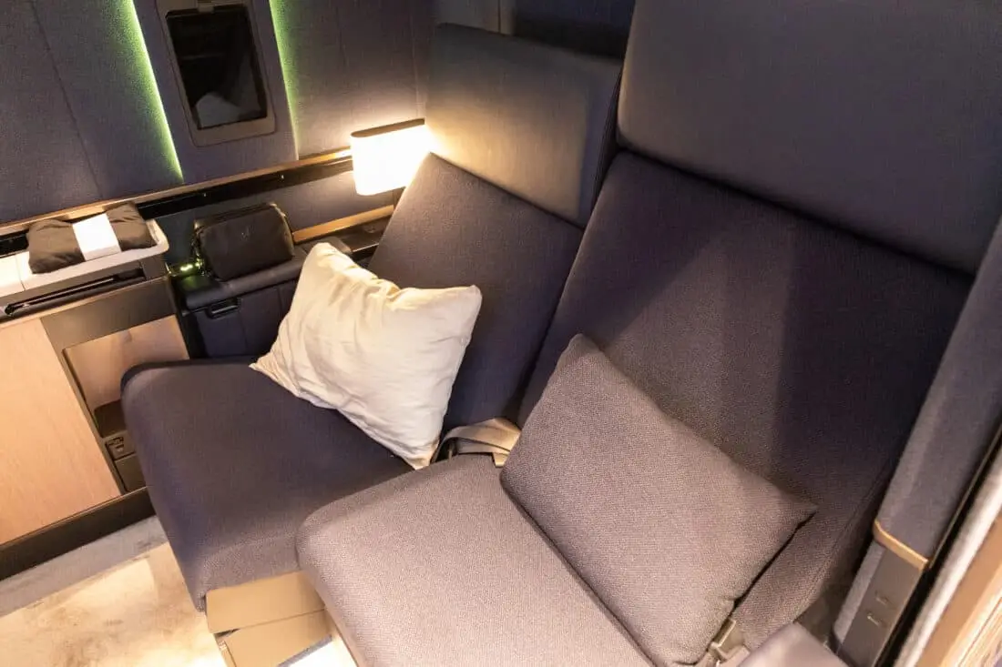Lufthansa Allegris First Class Suite Sitzplaetze