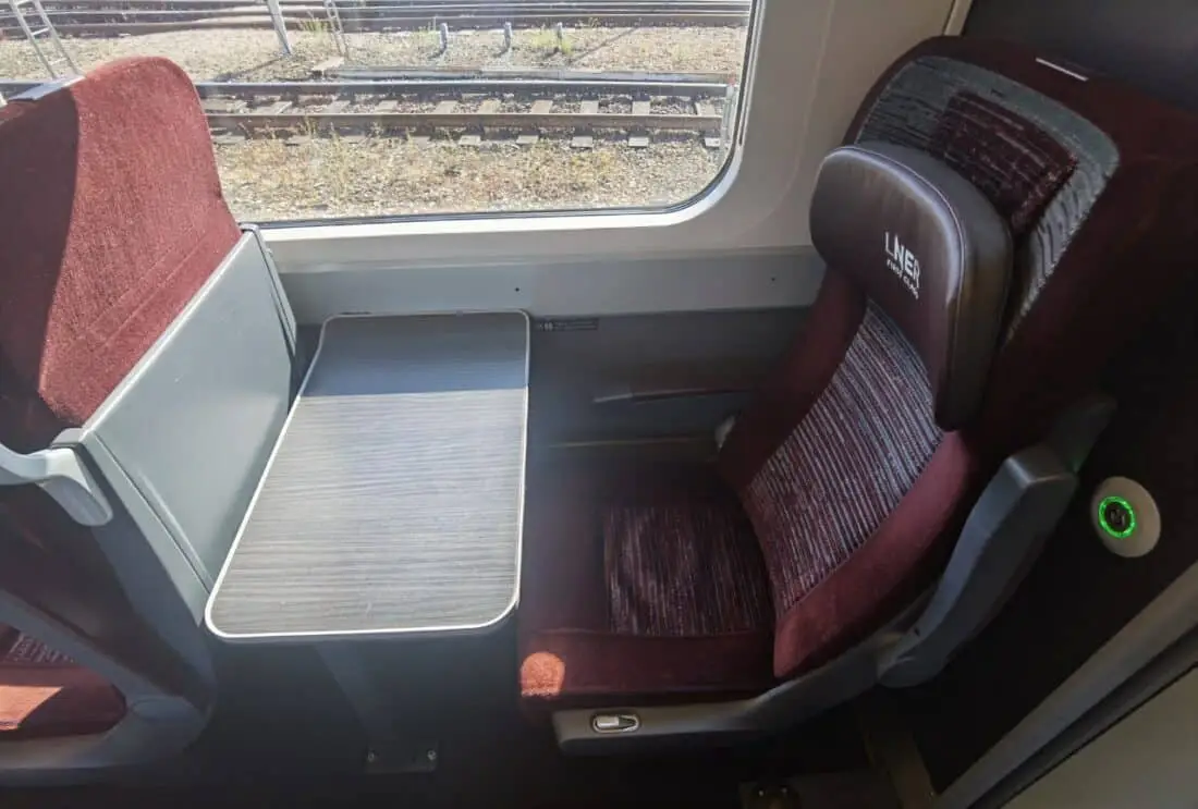 LNER Azuma 1. Klasse Einzelsitz