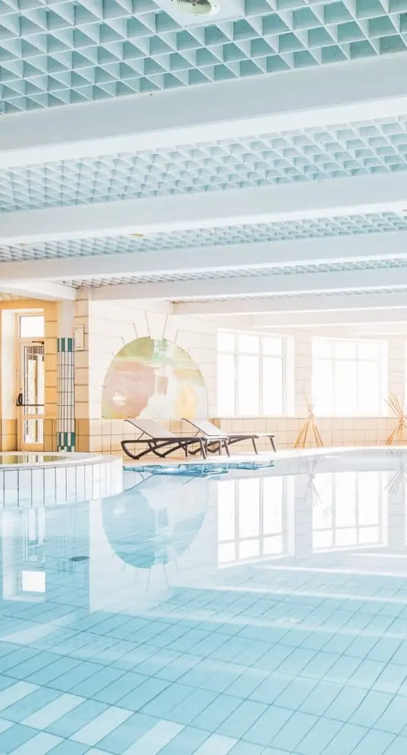 Grand Hotel Imperial Levico Terme Innenpool