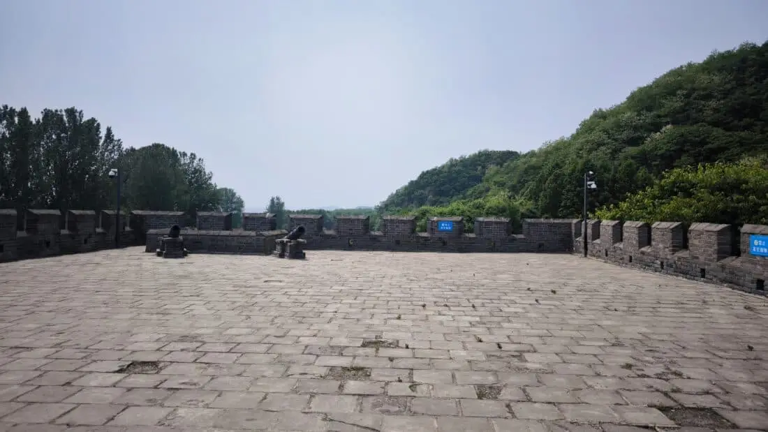 Dandong Mauer Endstück oben