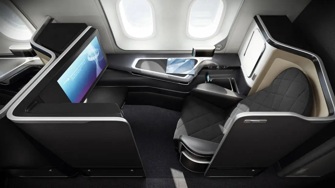 British Airways First Class Sitz Boeing 787