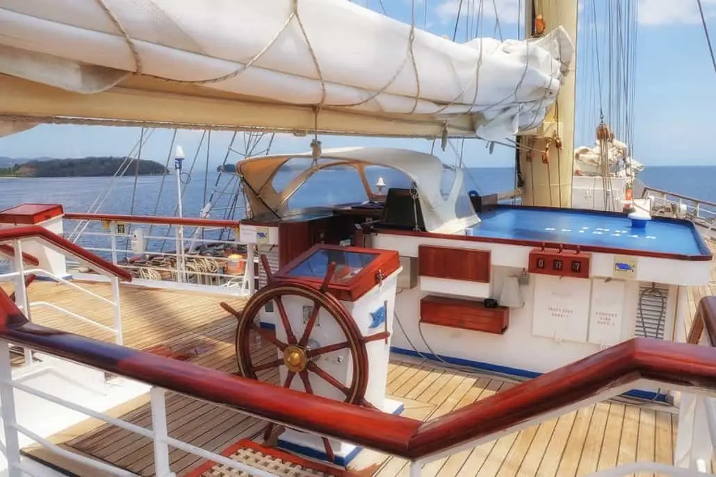 Star Clipper Steuerrad