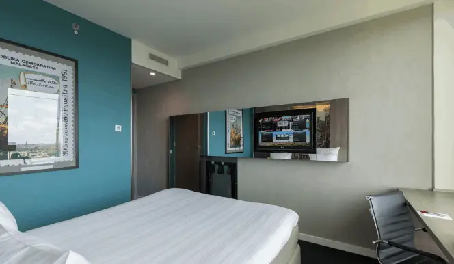Leonardo Hotel Amsterdam Rembrandtpark Zimmer