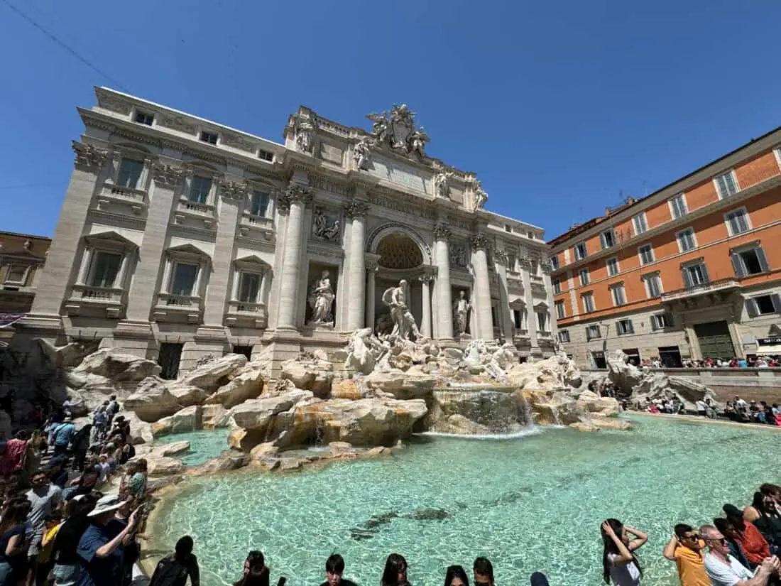 Rom Trevi Brunnen