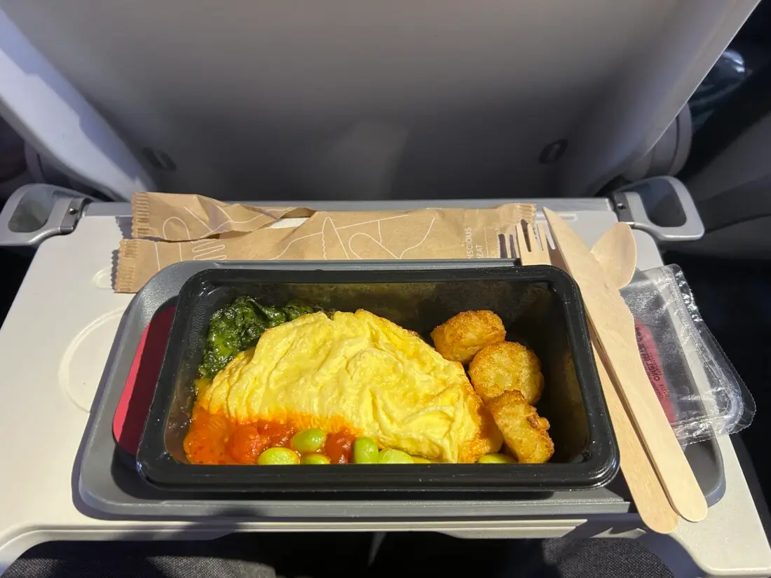 Eurowings Bizclass Omelette