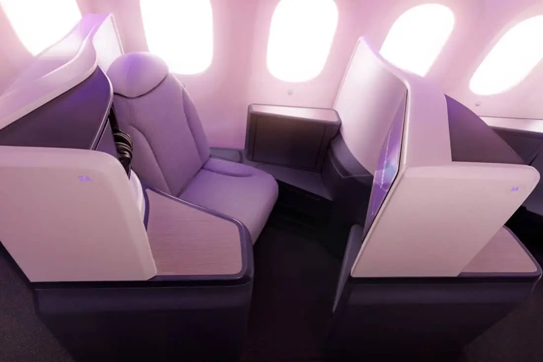 Air New Zealand Business Premier Sitz Boeing 787 1