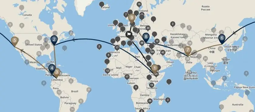 rtw star alliance mit afrika und sudamerika